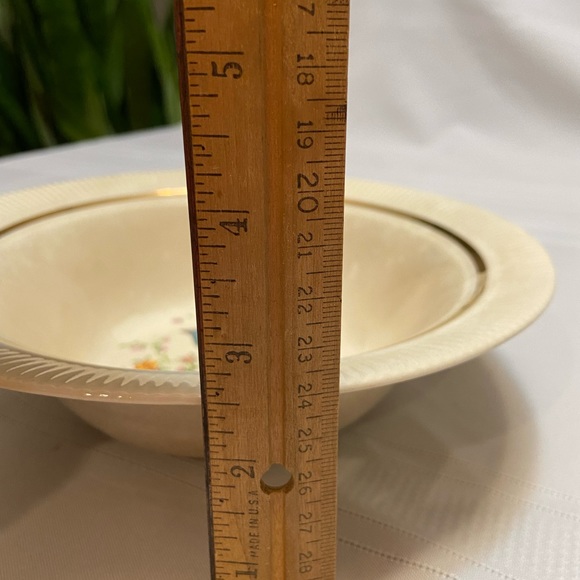 Salem China “Bird of Paradise” Vintage serving bowl 23K gold trim - Picture 8 of 8